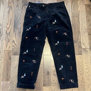 Scotch & Soda Navy Corduroy Pants